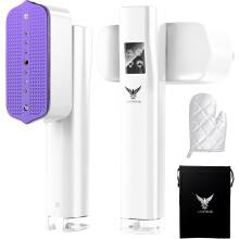 AAMSRAK 1200W Travel Cloth Steamer Dual Voltage UK