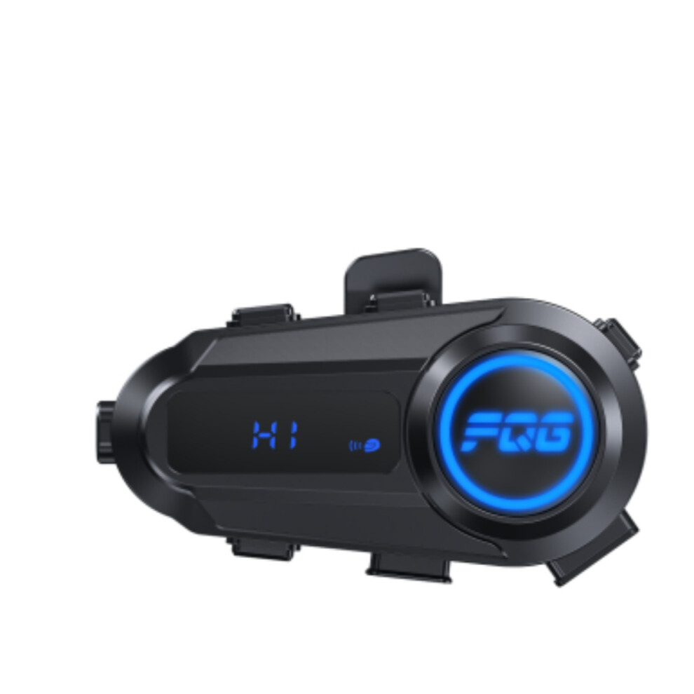 Hk&Hankey08- Motorcycle Bluetooth Headset With Flashlight, 1000Mah Battery 18H Playtime, Ipx6 Waterproof, Support 1V1 & Third-Party Intercom 9133779918526