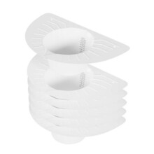 Urine cups for toilets, universal toilet cups for collecting urine, 6-pack 30oz/900cc urinal sample cup containers