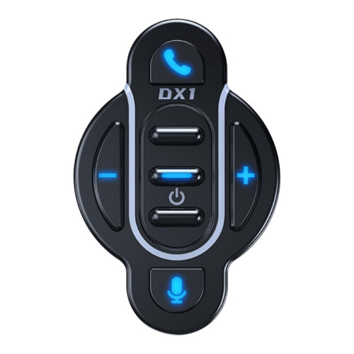 2026 New DX1 Motorcycle Handle Bluetooth Controller Waterproof Motorcycle Wireless Bluetooth Headset Controller Voice Control