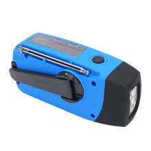 blaue europäische Version 5000 mAh tragbares AM/FM-Radio