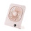 Geräuscharmer magnetischer Kühlventilator, Tischventilator,-Rosa 1