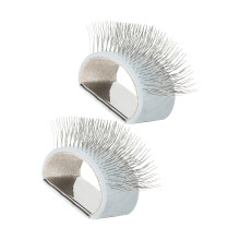 Professional Small Dog Face Comb For Sensitive Area Ergonomic