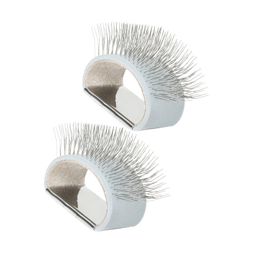 Professional Small Dog Face Comb For Sensitive Area Ergonomic