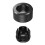 Ball Head Nut And ABS Threaded Screw Base for Car Mount-Black 1
