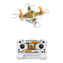 Small Remote Controlled Drones for Indoor Outdoor Use &-Yellow