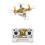 Small Remote Controlled Drones for Indoor Outdoor Use &-Yellow 1
