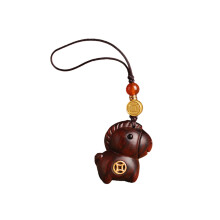 Multi Purpose Keychain Charm For Car Phone Bag-Purple pendant