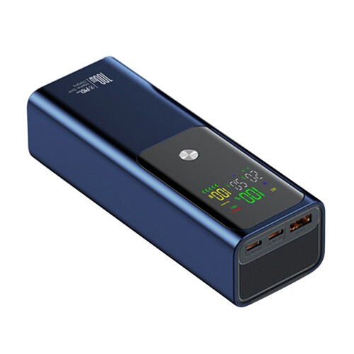 100W Power Battery Charging Enclosure Case DIY Kit Spare-Blue