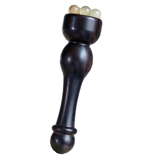 Ergonomic Sandalwoods Massage Device for Facials Comfortable-1