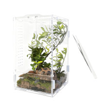 Klare Acryl-Reptilien-Terrarien, kletternder