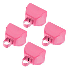 Pack of 4 Rusts Resistant Metal Cowbell Set for Noise-Pink