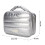Kosmetiktasche 4,2 L 24,5  19  9 cm Silber 2