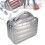 Kosmetiktasche 4,2 L 24,5  19  9 cm Silber 7