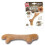 Juguete masticable para perros Gigwi con forma de asta sintética - Extra pequeño 3
