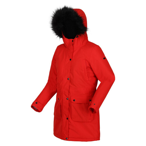 Regatta (14 UK, Code Red) Regatta Womens/Ladies Voltera Heated Waterproof Jacket 2