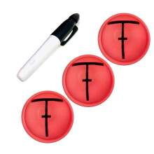Golf Ball Line Drawing Templates With Nonslip For Beginners And