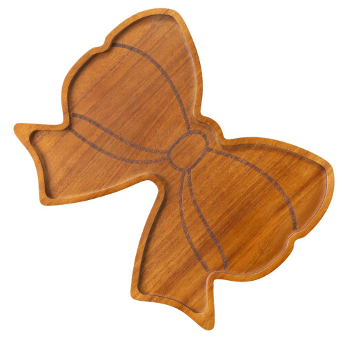 Vulbare Bowtie Charcuterie Board Box Herbruikbare- vlinderdas