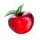 Artificial Fruit Figurine Decorative Paperweight Miniature-aap 1