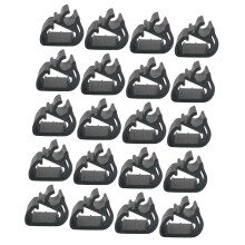 Clips de tuyau de lave-glace robustes, 20 pièces, fixation