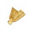 Flower Brooch with Replaceable Inserts for Women-Gold-color 1