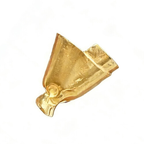 Flower Brooch with Replaceable Inserts for Women-Gold-color