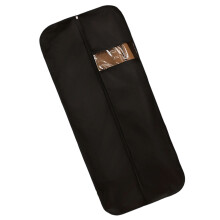 Housse anti-poussière transparente et étanche pour-Noir 60x130cm