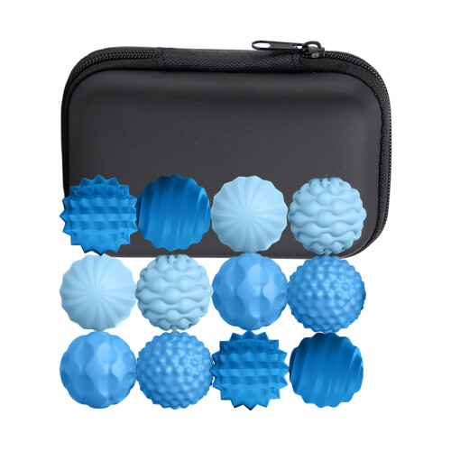 Silicone Sensory Balls Suitable For Educational And-Blue
