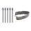 Accessoires de stylo compatibles universels, pointe et-5 pièces 1
