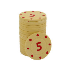 100 stuks pokerchip professionele casino's Europese gokchip-5