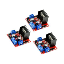 Efficiënte L298N-motorcontrollermodule H-brugontwerp-3 pakje