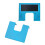 Universal Hinge Mount Plate Suitable with Wood Aluminum-2Pcs 1