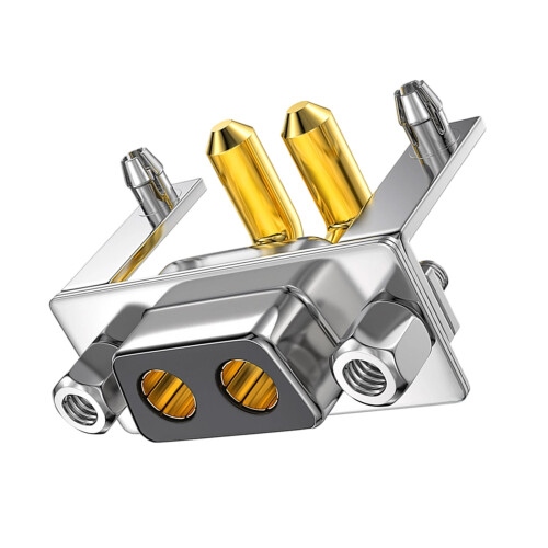 DB2 2W2 Solid Pin Connector 2Pin PCB-Bent feet mother seat