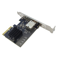 10Gbps PCIE3.0 X4 to RJ45 Networking Adapter RTL8127AT Gigabit