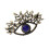 Versatile Evil Eyes Accessory For Bags Jackets Hats Zinc-E. 1