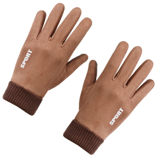 Touchable Screen Compatible Men's Gloves Waterproof-4