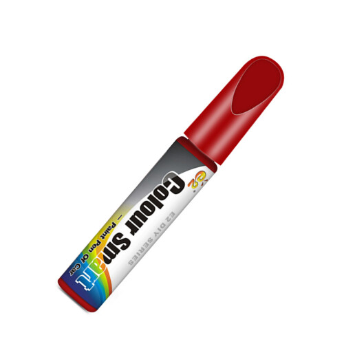 12ml/0.4oz Car Surfaces Paint Maintenance Cleaning Paint-Red