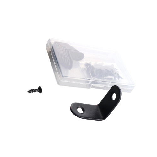 Attelle d'angle en forme de L en acier inoxydable, 10 pièces,-20