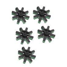 5 Sets Motor Shaft Rubber Damper Power Steering Coupler Bushing