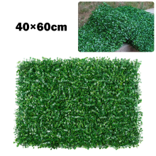Artificial Plant Wall Panels UV Resistant Fake Grass Hedge Mat Greenery Fence Screen Indoor Outdoor Garden Decor, Privacy Foliage Panels
