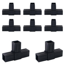 Tube Joints Connector For 25mm Square Pipes Ideal For Furniture