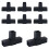 8Pcs Pack T Style Plastic Joint Connectors For 25mm Square Pipes 1