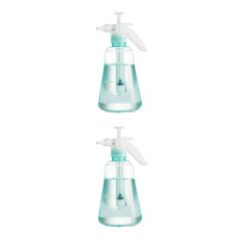 2Pcs Plastic Watering Can Sprayers Green Leakproof Garden Hand Pump