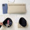 Modern Square Shaped PU Handbag Stylish Handheld Purse-Beige 5
