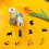 Durability ABS Animal Stamp Featuring Adorable Black Cats-1 5