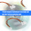 PVC 3Pin Fan Connectors Extension Cable for Long Use in Computer 4