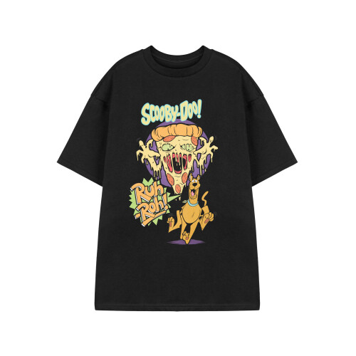 Scooby Doo (Medium) Scooby Doo Short Sleeved T-Shirt (Unisex Black) 2