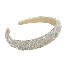 Fashionable Rhinestones Pearls Hairband For Special Occasions-5