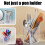 10 stuks helder acryl penbeker multifunctionele desktop-Grijs 5