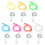 360 Degree Lighting LED Filament Bulb USB 5V LED-green light 3